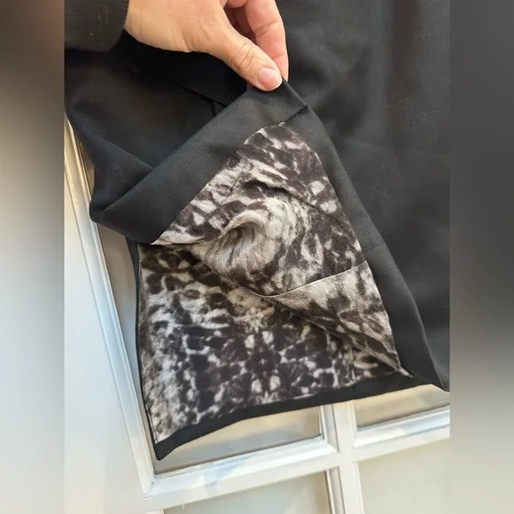 Vintage L.A.M.B Gwen Stefani Wool Y2K Punk Glam Rock Goth Ruffle Skirt Size 2 XS